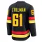 Black Men's Chase Stillman Premium Vancouver Canucks Alternate Jersey