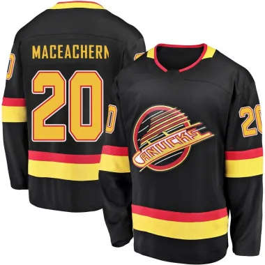 Black Men's Mackenzie MacEachern Breakaway Vancouver Canucks 2019/20 Flying Skate Premier Jersey