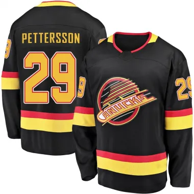 Black Men's Marcus Pettersson Breakaway Vancouver Canucks 2019/20 Flying Skate Premier Jersey