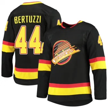 Black Men's Todd Bertuzzi Authentic Vancouver Canucks Alternate Primegreen Pro Jersey
