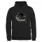 Black Men's Vancouver Canucks Rink Warrior Pullover Hoodie