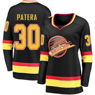 Black Women's Jiri Patera Breakaway Vancouver Canucks 2019/20 Flying Skate Premier Jersey