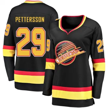 Black Women's Marcus Pettersson Breakaway Vancouver Canucks 2019/20 Flying Skate Premier Jersey