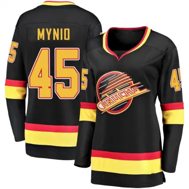 Black Women's Sawyer Mynio Breakaway Vancouver Canucks 2019/20 Flying Skate Premier Jersey