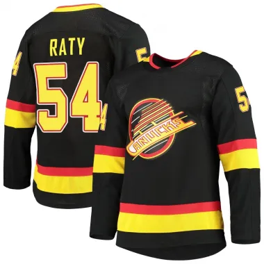Black Youth Aatu Raty Authentic Vancouver Canucks Alternate Primegreen Pro Jersey