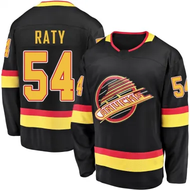 Black Youth Aatu Raty Breakaway Vancouver Canucks 2019/20 Flying Skate Premier Jersey