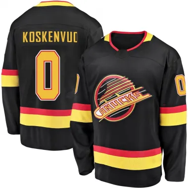 Black Youth Aku Koskenvuo Breakaway Vancouver Canucks 2019/20 Flying Skate Premier Jersey