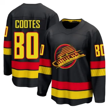 Black Youth Braeden Cootes Breakaway Vancouver Canucks Alternate Jersey
