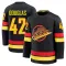 Black Youth Curtis Douglas Premium Vancouver Canucks Alternate Jersey