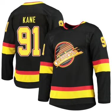 Black Youth Evander Kane Authentic Vancouver Canucks Alternate Primegreen Pro Jersey