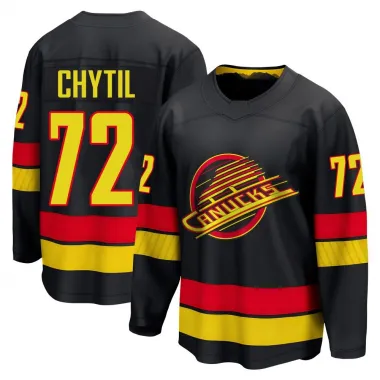 Black Youth Filip Chytil Breakaway Vancouver Canucks Alternate Jersey