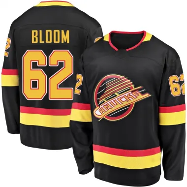 Black Youth Josh Bloom Breakaway Vancouver Canucks 2019/20 Flying Skate Premier Jersey
