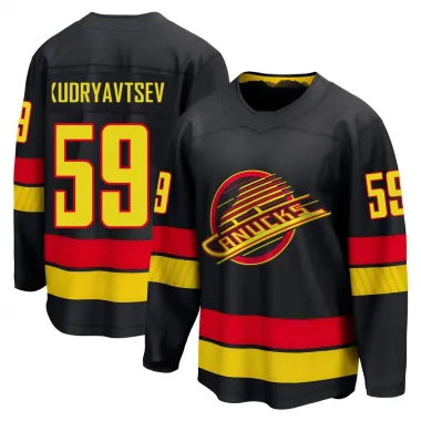 Black Youth Kirill Kudryavtsev Breakaway Vancouver Canucks Alternate Jersey