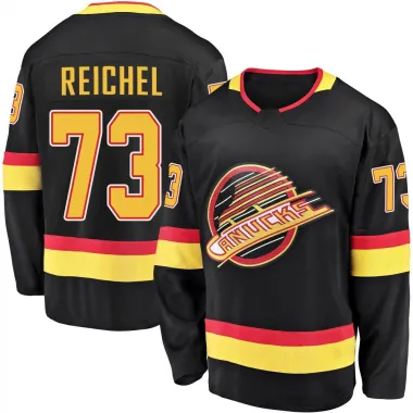 Black Youth Lukas Reichel Breakaway Vancouver Canucks 2019/20 Flying Skate Premier Jersey