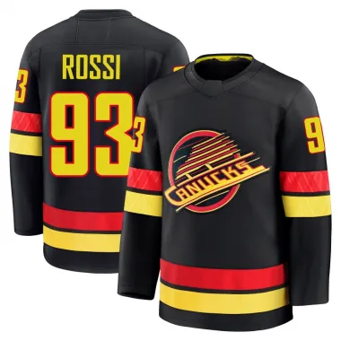 Black Youth Marco Rossi Premium Vancouver Canucks Alternate Jersey