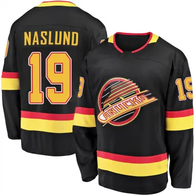 Black Youth Markus Naslund Breakaway Vancouver Canucks 2019/20 Flying Skate Premier Jersey