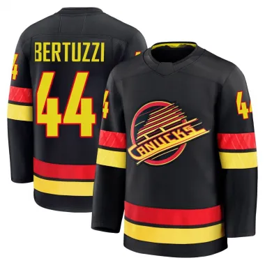 Black Youth Todd Bertuzzi Premium Vancouver Canucks Alternate Jersey