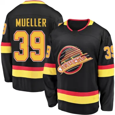 Black Youth Ty Mueller Breakaway Vancouver Canucks 2019/20 Flying Skate Premier Jersey