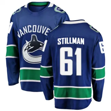 Blue Men's Chase Stillman Breakaway Vancouver Canucks Home Jersey