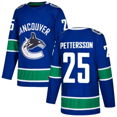 Blue Men's Elias N. Pettersson Authentic Vancouver Canucks Home Jersey