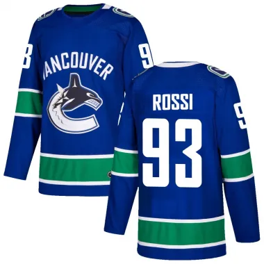 Blue Men's Marco Rossi Authentic Vancouver Canucks Home Jersey