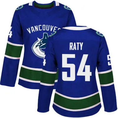 Blue Women's Aatu Raty Authentic Vancouver Canucks Home Jersey