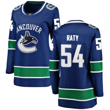 Blue Women's Aatu Raty Breakaway Vancouver Canucks Home Jersey