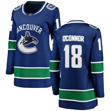 Blue Women's Drew O'Connor Breakaway Vancouver Canucks Home Jersey