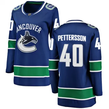 Blue Women's Elias Pettersson Breakaway Vancouver Canucks Home Jersey