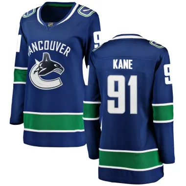 Blue Women's Evander Kane Breakaway Vancouver Canucks Home Jersey
