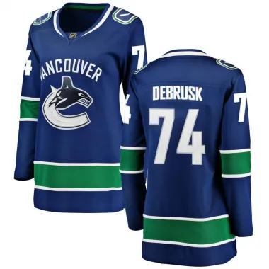 Blue Women's Jake DeBrusk Breakaway Vancouver Canucks Home Jersey