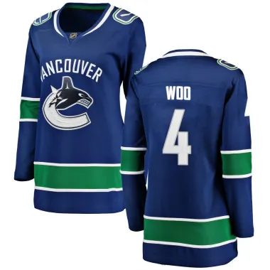 Blue Women's Jett Woo Breakaway Vancouver Canucks Home Jersey