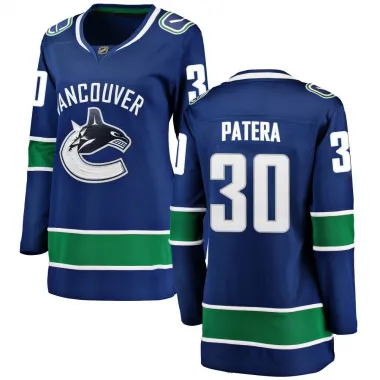 Blue Women's Jiri Patera Breakaway Vancouver Canucks Home Jersey