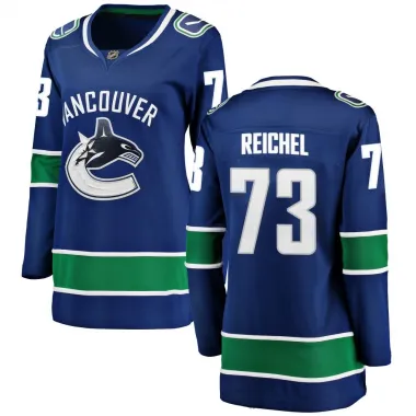 Blue Women's Lukas Reichel Breakaway Vancouver Canucks Home Jersey