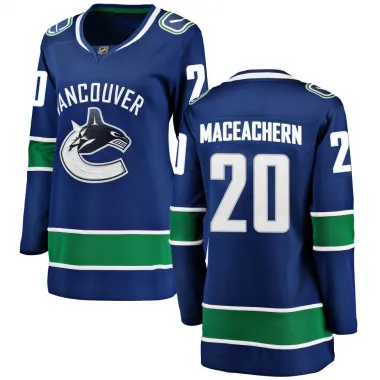 Blue Women's Mackenzie MacEachern Breakaway Vancouver Canucks Home Jersey