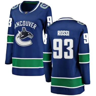 Blue Women's Marco Rossi Breakaway Vancouver Canucks Home Jersey
