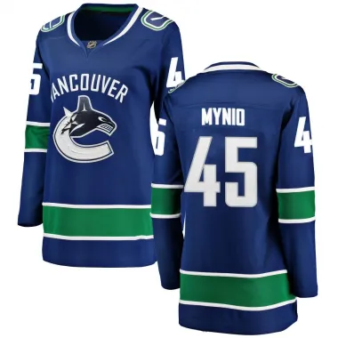 Blue Women's Sawyer Mynio Breakaway Vancouver Canucks Home Jersey