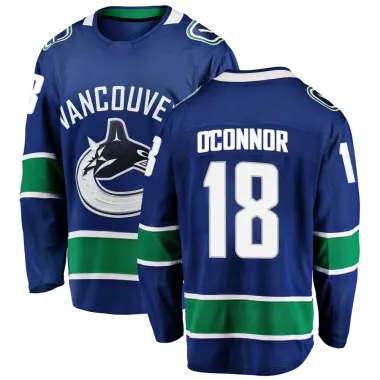 Blue Youth Drew O'Connor Breakaway Vancouver Canucks Home Jersey