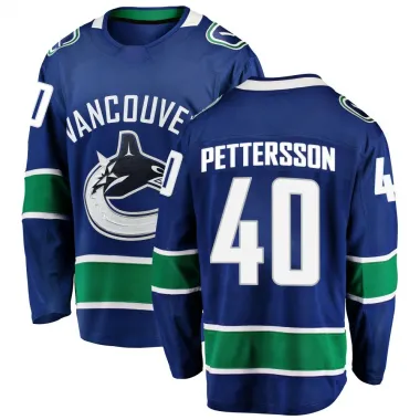 Blue Youth Elias Pettersson Breakaway Vancouver Canucks Home Jersey