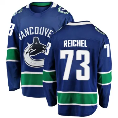 Blue Youth Lukas Reichel Breakaway Vancouver Canucks Home Jersey