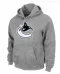 Grey Men's Vancouver Canucks Pullover Hoodie -