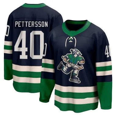 Navy Men's Elias Pettersson Breakaway Vancouver Canucks Special Edition 2.0 Jersey