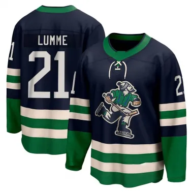 Navy Men's Jyrki Lumme Breakaway Vancouver Canucks Special Edition 2.0 Jersey