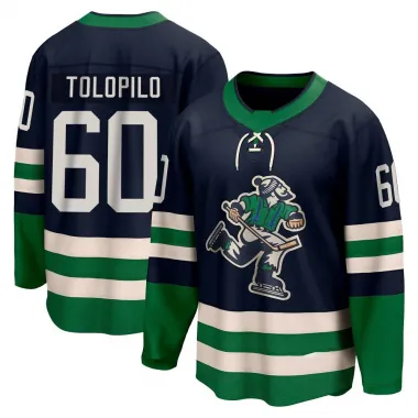 Navy Men's Nikita Tolopilo Breakaway Vancouver Canucks Special Edition 2.0 Jersey
