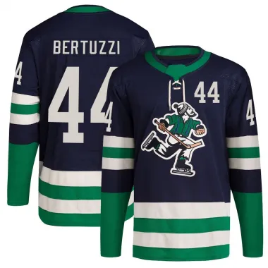 Navy Men's Todd Bertuzzi Authentic Vancouver Canucks Reverse Retro 2.0 Jersey