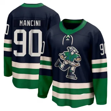Navy Men's Vittorio Mancini Breakaway Vancouver Canucks Special Edition 2.0 Jersey