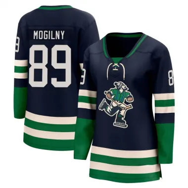Navy Women's Alexander Mogilny Breakaway Vancouver Canucks Special Edition 2.0 Jersey