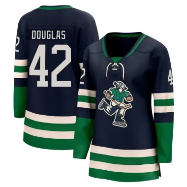 Navy Women's Curtis Douglas Breakaway Vancouver Canucks Special Edition 2.0 Jersey