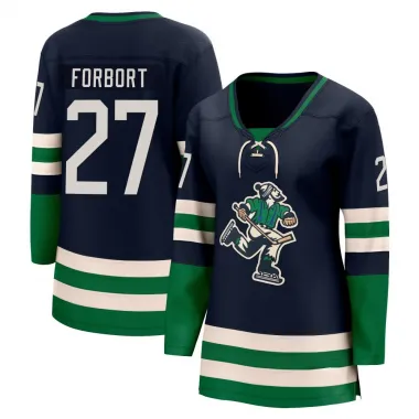 Navy Women's Derek Forbort Breakaway Vancouver Canucks Special Edition 2.0 Jersey