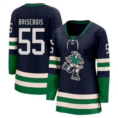 Navy Women's Guillaume Brisebois Breakaway Vancouver Canucks Special Edition 2.0 Jersey